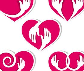 Creative Love Elements vector