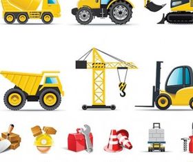 builders icon vectors graphic