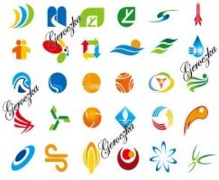 some logo graphic design vectors
