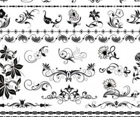 exquisite lace pattern 03 vector design