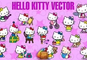 Hello Kitty vector