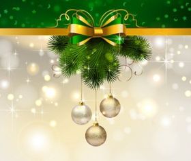 christmas decoration background 04 vector