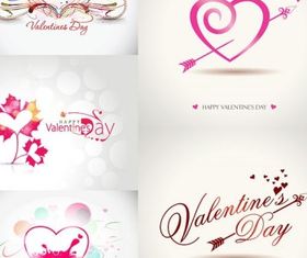 romantic valentine day graphics design vector