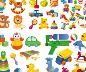 cartoon toy vector