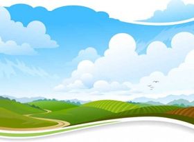 scenery background vectors