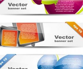 fashion glossy banner vector