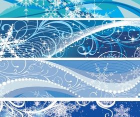 Christmas Banners vector