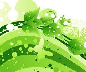 Summer Floral Graphic vector