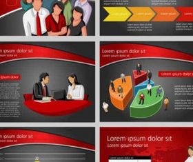 Business financial Background vector