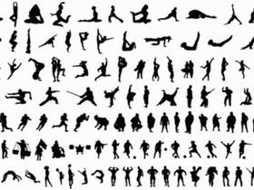 Body Silhouettes Free vector