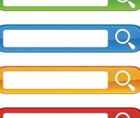 Website Search Boxes vector