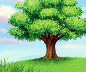 tree vectors material