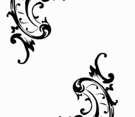 Tattoo Decorative Pattern clip art shiny vector