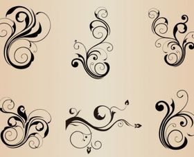 Floral Element vector