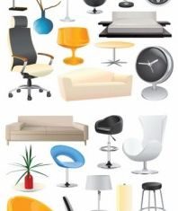 home decoration vector