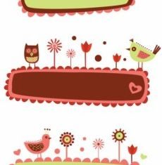 cute cartoon illustration creative vector
