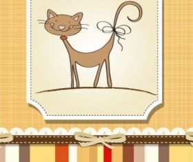 birthday card 03 vector