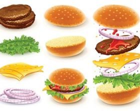 fast food 01 vector graphics