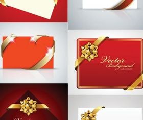 beautiful holiday card vectors