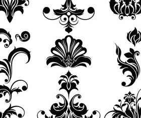 Floral Ornaments Elements 3 vector