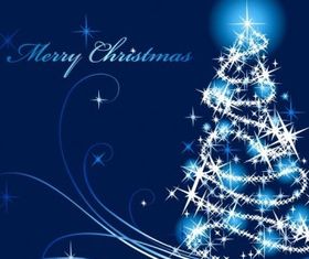 Abstract Christmas Tree design vector