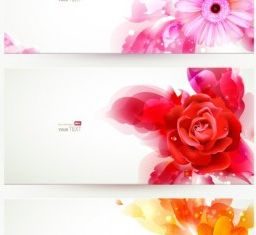 fashion banner pattern vector