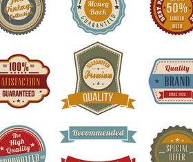 Shiny Products Stickers vectors