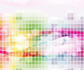 Abstract background graphic set vector