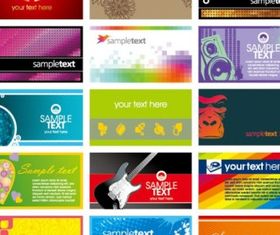 card template vectors