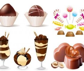 chocolate candy clip art vector graphics