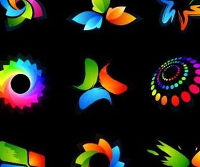 beautiful graphics logo vector