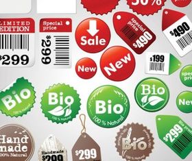 price license tag vectors