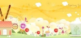 cartoon elements 03 vector