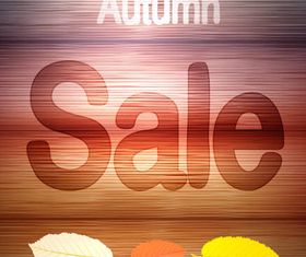 Autumn Sale Backgrounds vector