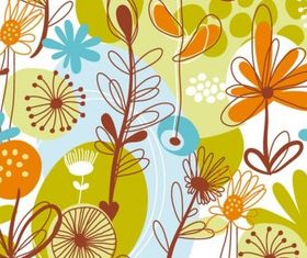 Floral Seamless Pattern vector