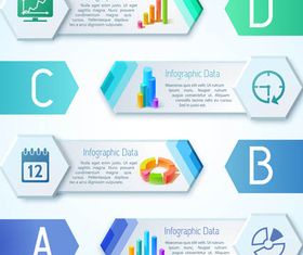 Infographics Backgrounds 21 vector graphics
