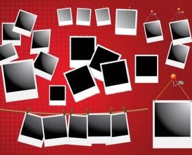 Polaroid Frame vector