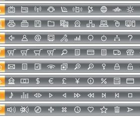 simple and practical icon vector set