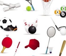 sportsrelated icons 02 vectors