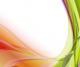 Abstract Colorful Wavy Vector Background vectors