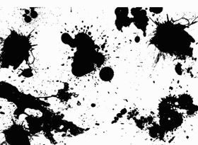 Grunge Paint Splatter vector material