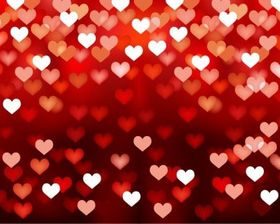 Abstract Love Heart Background vector