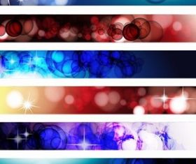 Abstract Banner vectors graphics
