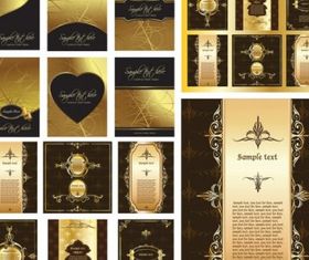 gorgeous layout design pattern vector