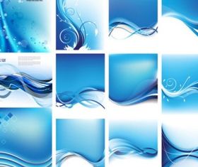 dynamic lines blue background vectors graphics