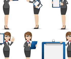 Secretaries vector