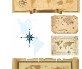 old map vector