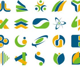 Abstract Style Logotypes 11 vectors