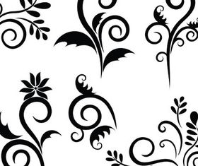 Floral Ornaments Elements vector material