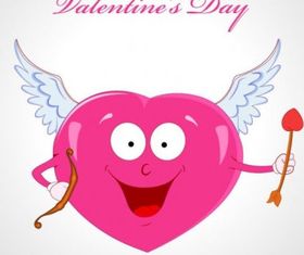 cartoon love theme 02 design vectors